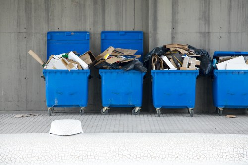 Construction site waste clearance in Hampstead